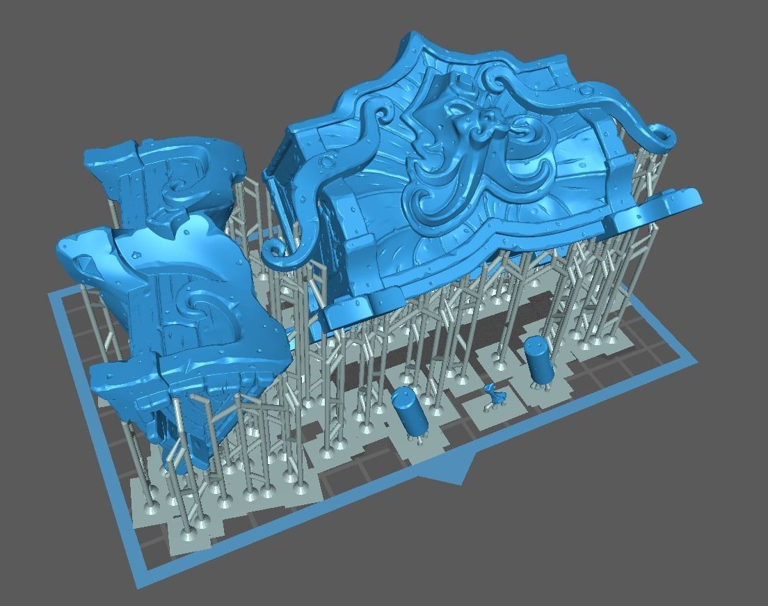 Ancient chest 3d print 3D print model_1