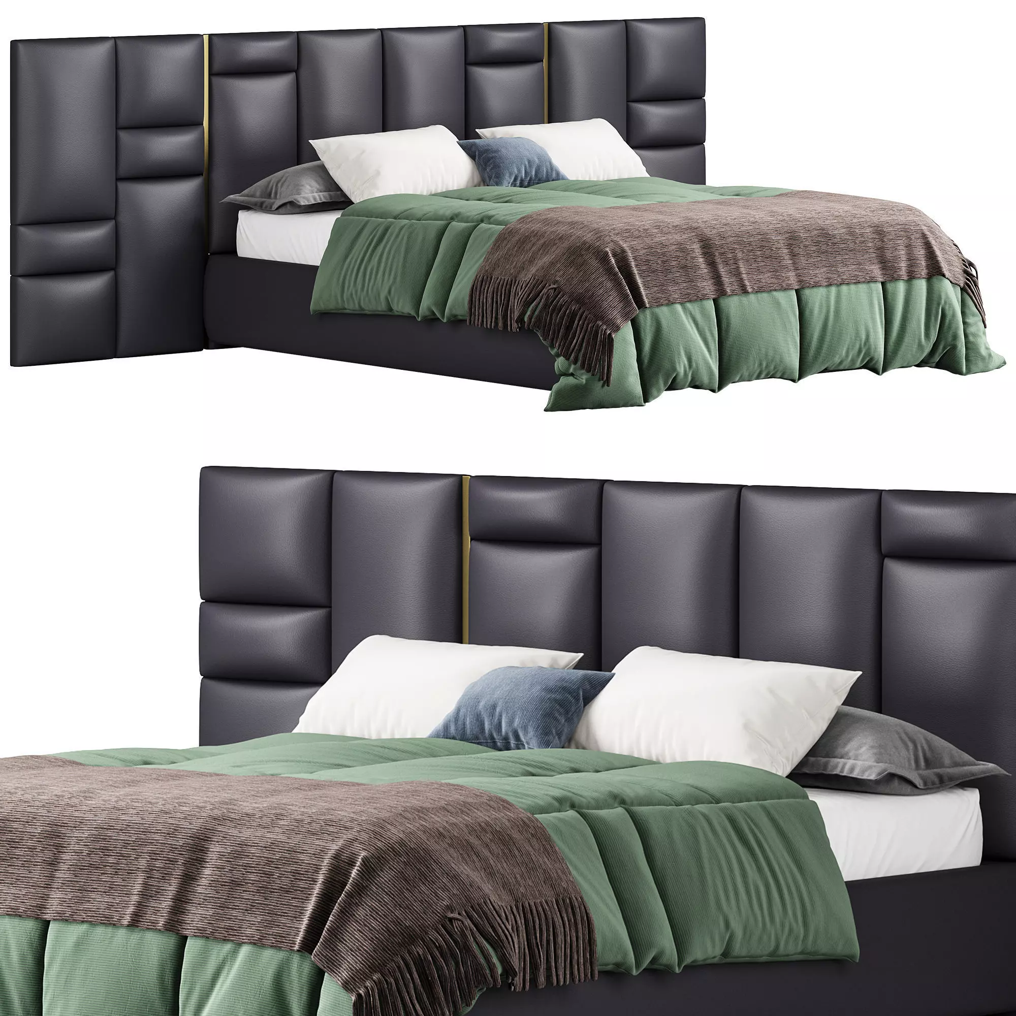 CHATEAU BED by Luxxu 3D model