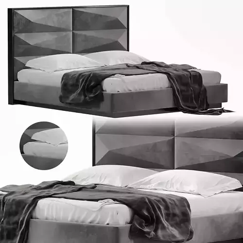hexa bed ks by lazzoni  