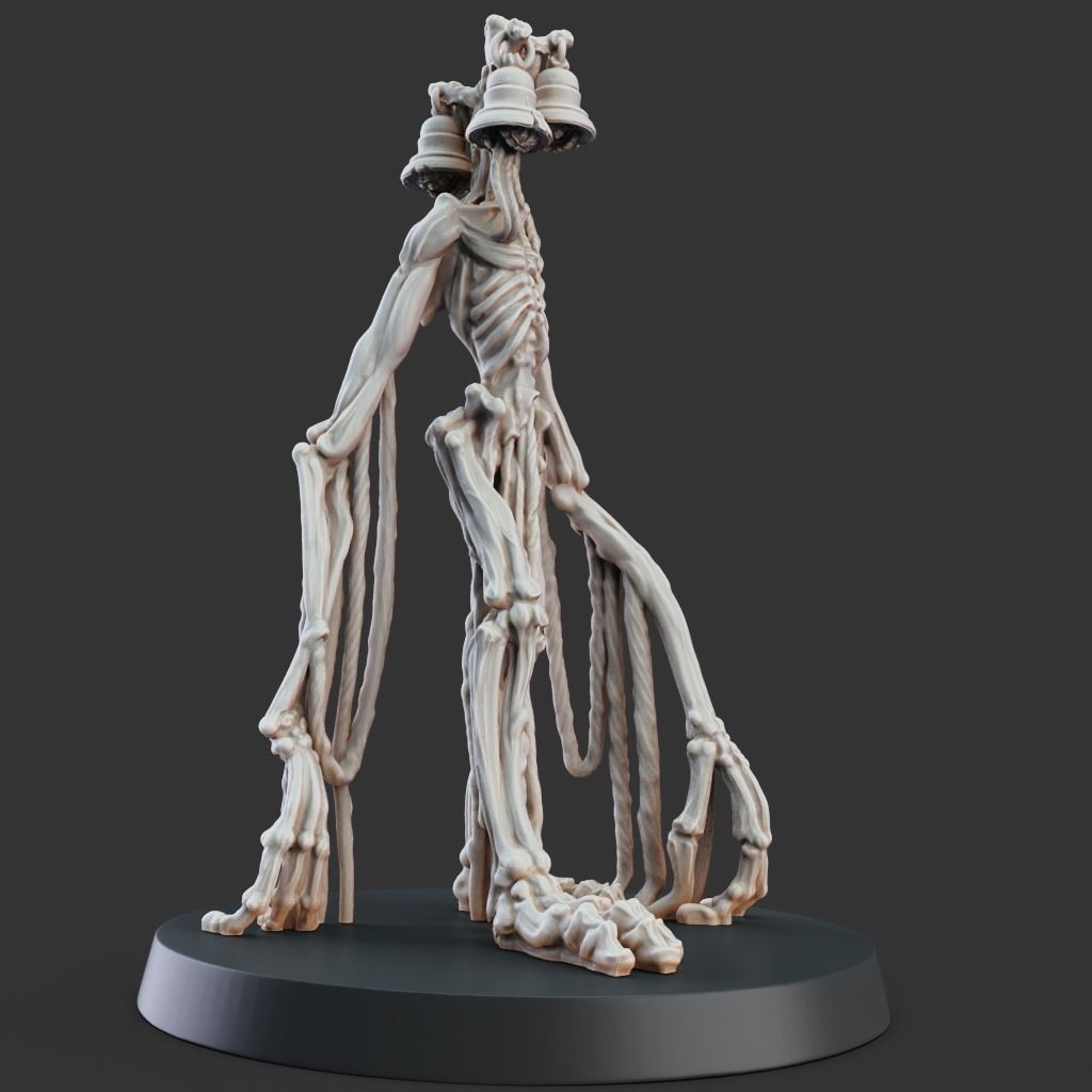 Dead Ringer - 3D Printable TTRPG - PRESUPPORTED - 32mm Scale 3D print model_7