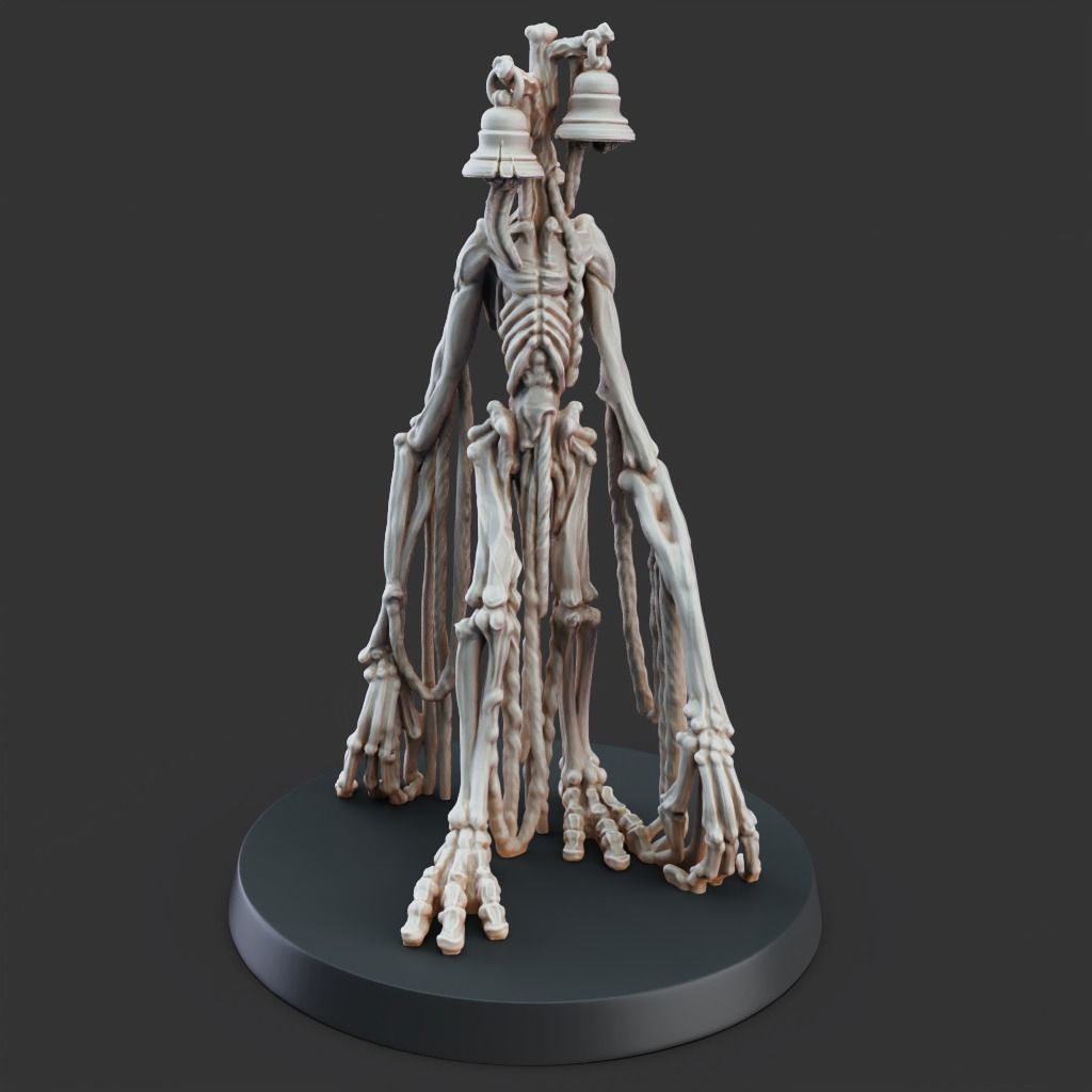 Dead Ringer - 3D Printable TTRPG - PRESUPPORTED - 32mm Scale 3D print model_4