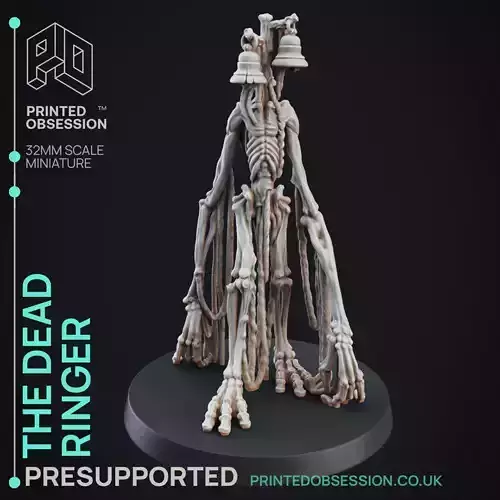 Dead Ringer - 3D Printable TTRPG - PRESUPPORTED - 32mm Scale