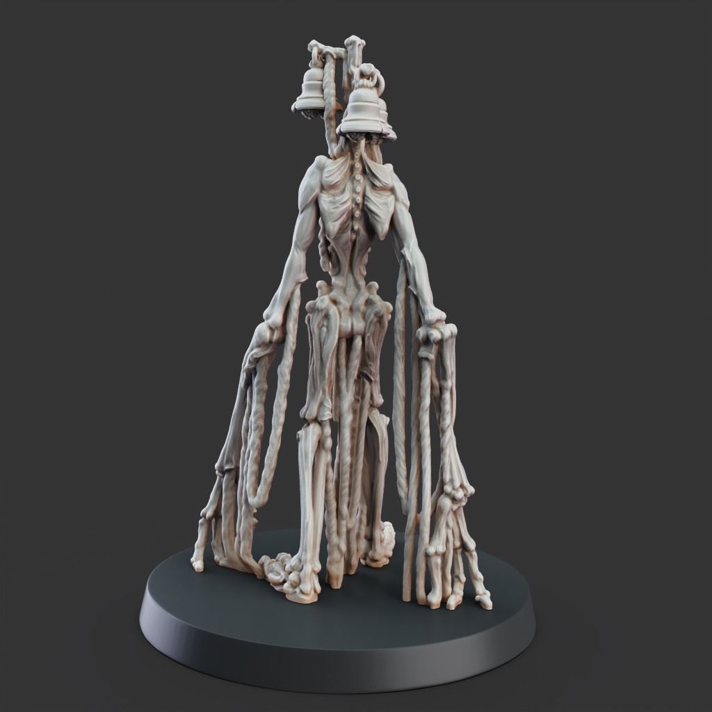 Dead Ringer - 3D Printable TTRPG - PRESUPPORTED - 32mm Scale 3D print model_6