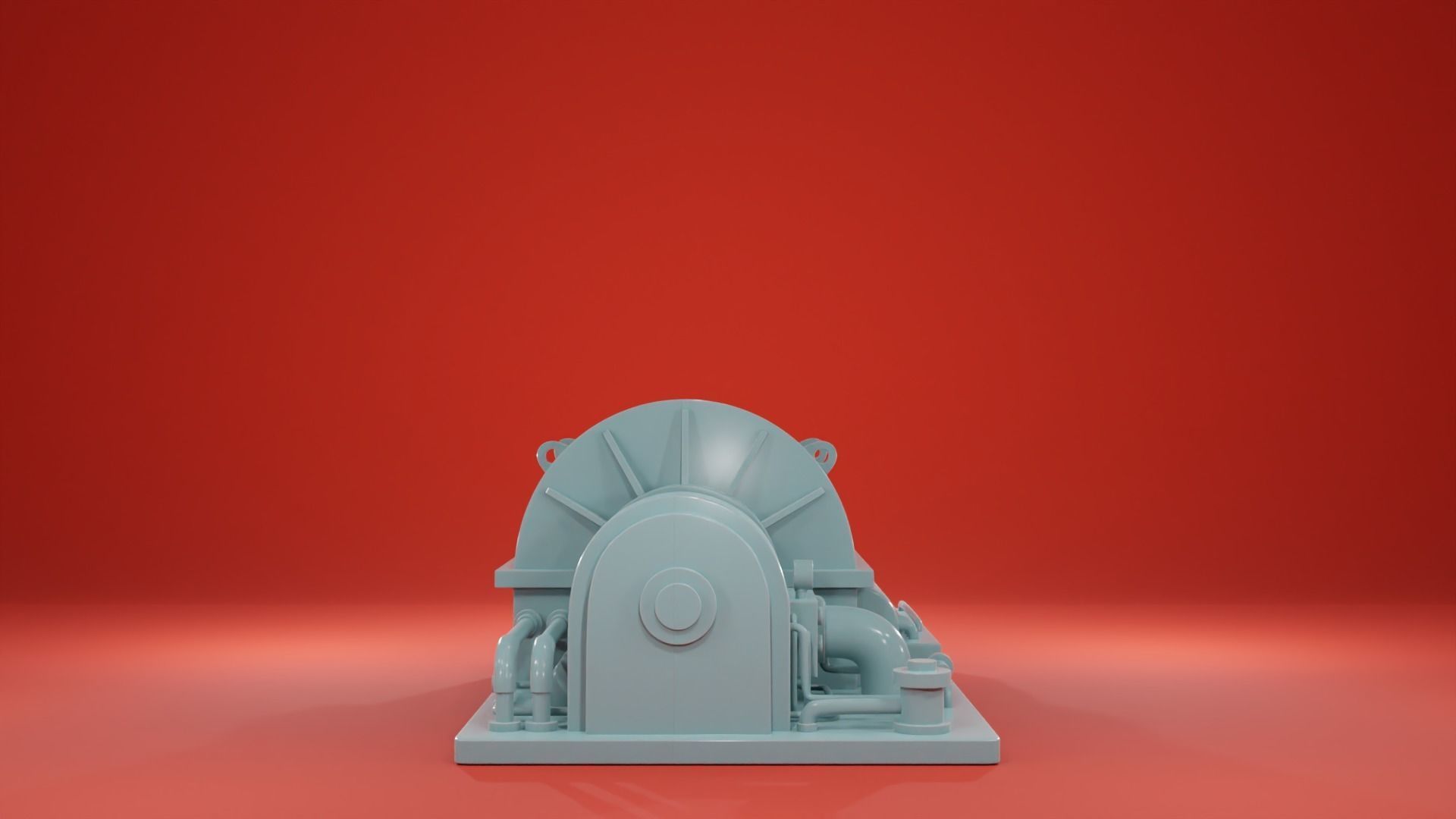 Engine Room Big Installations - Scatter Terrain 3D print model_21