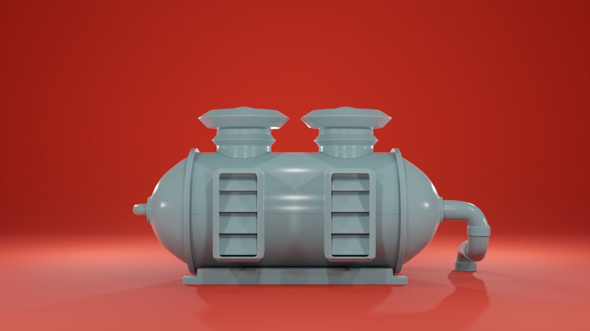 Engine Room Big Installations - Scatter Terrain 3D print model_29