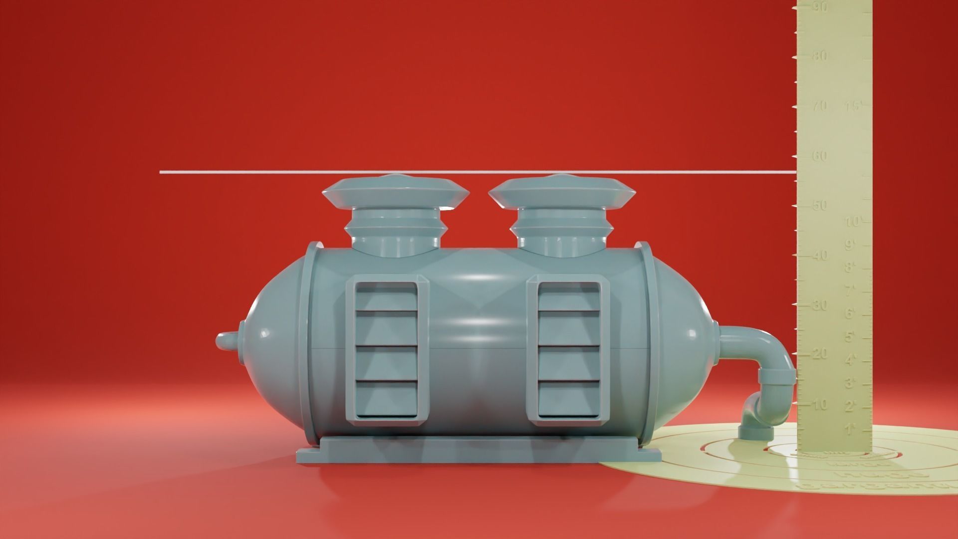 Engine Room Big Installations - Scatter Terrain 3D print model_2