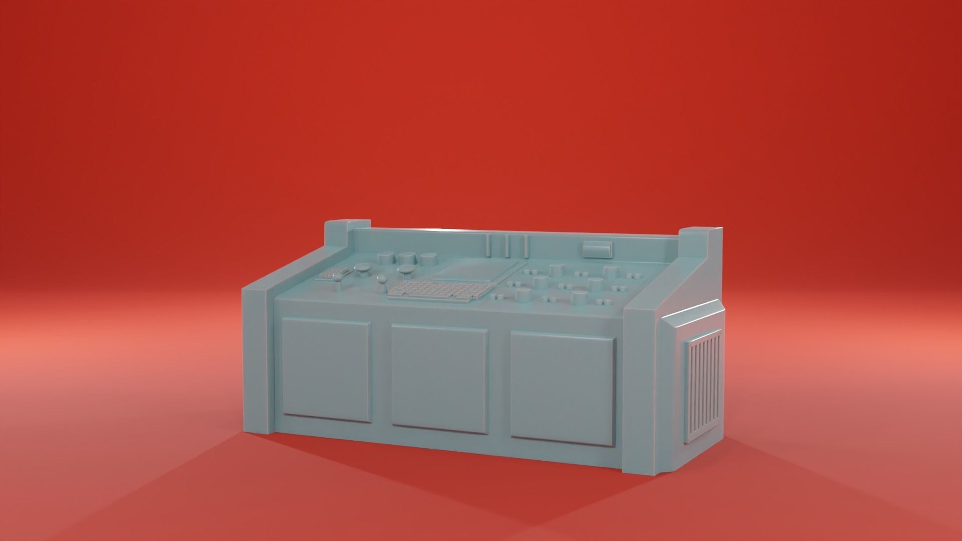 Engine Room Big Installations - Scatter Terrain 3D print model_7