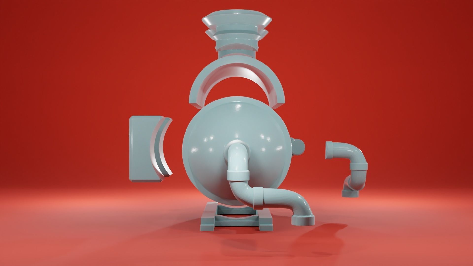 Engine Room Big Installations - Scatter Terrain 3D print model_37