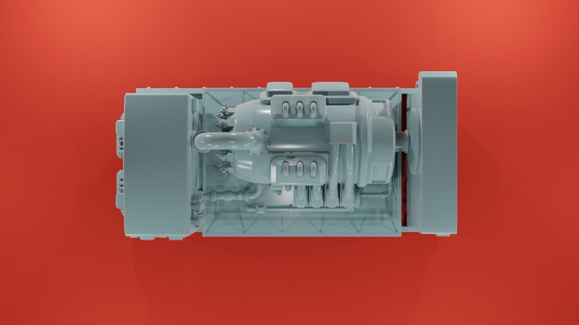 Engine Room Big Installations - Scatter Terrain 3D print model_13