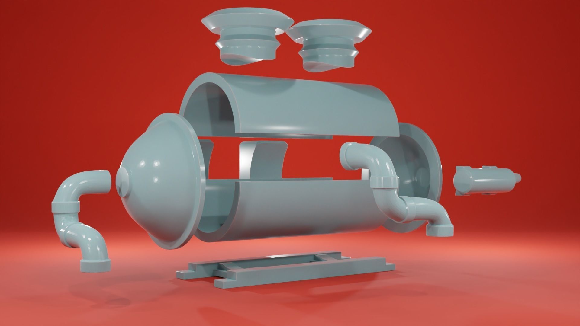 Engine Room Big Installations - Scatter Terrain 3D print model_39