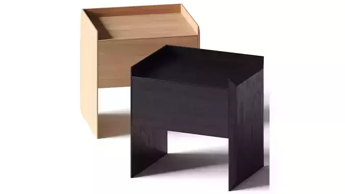 Como furniture - ALDO bedside table 3D model