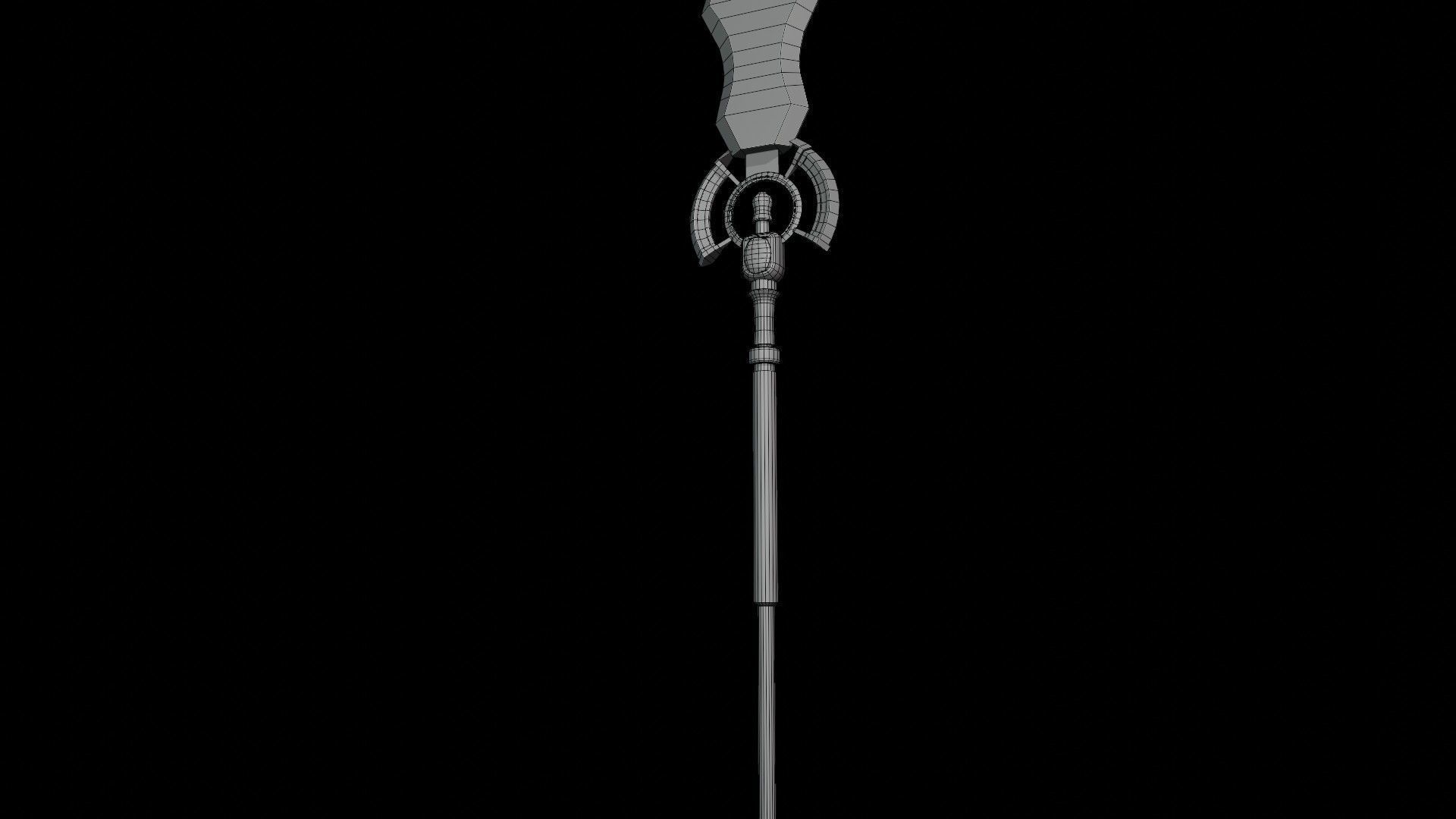 6 Sci Fi Battle Hammers All PBR Unity UE Textures Included 3D Model Collection_6