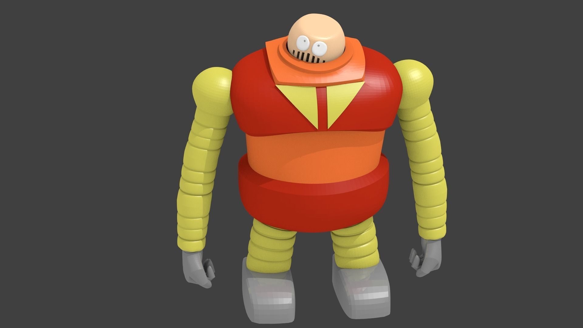 mazinger z -  boss robot 3D print model_4