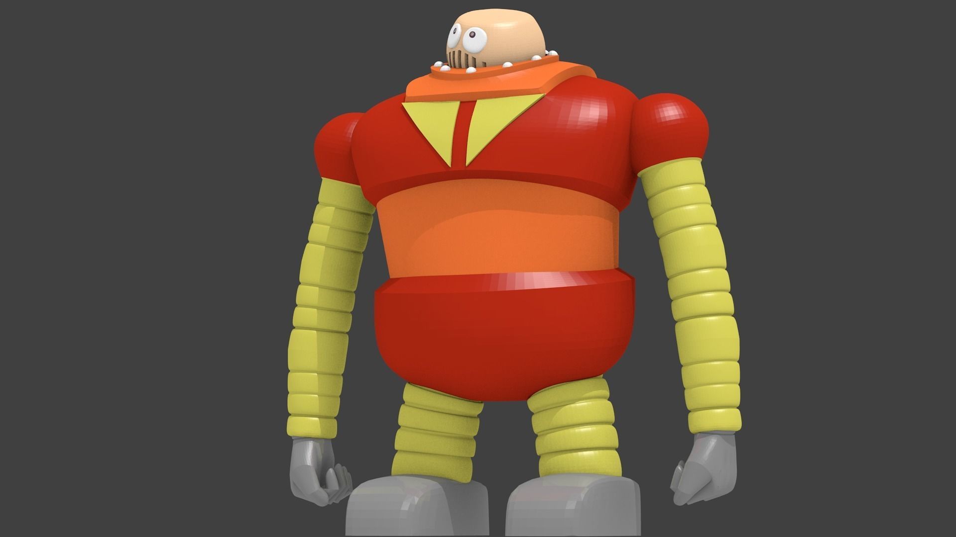 mazinger z -  boss robot 3D print model_2