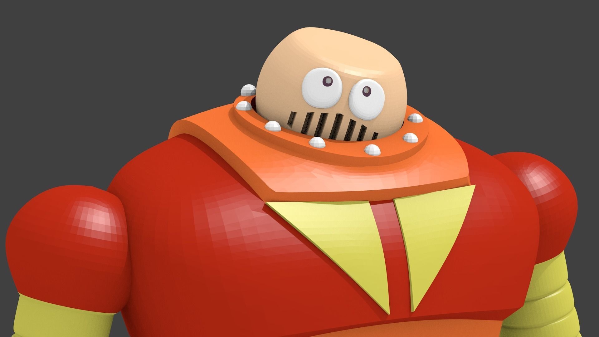 mazinger z -  boss robot 3D print model_1