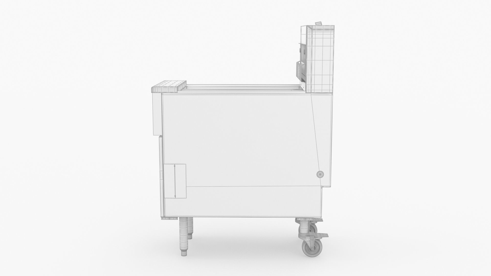 Anets Goldenfry Split Pot Fryer AGG14T 3D model_10