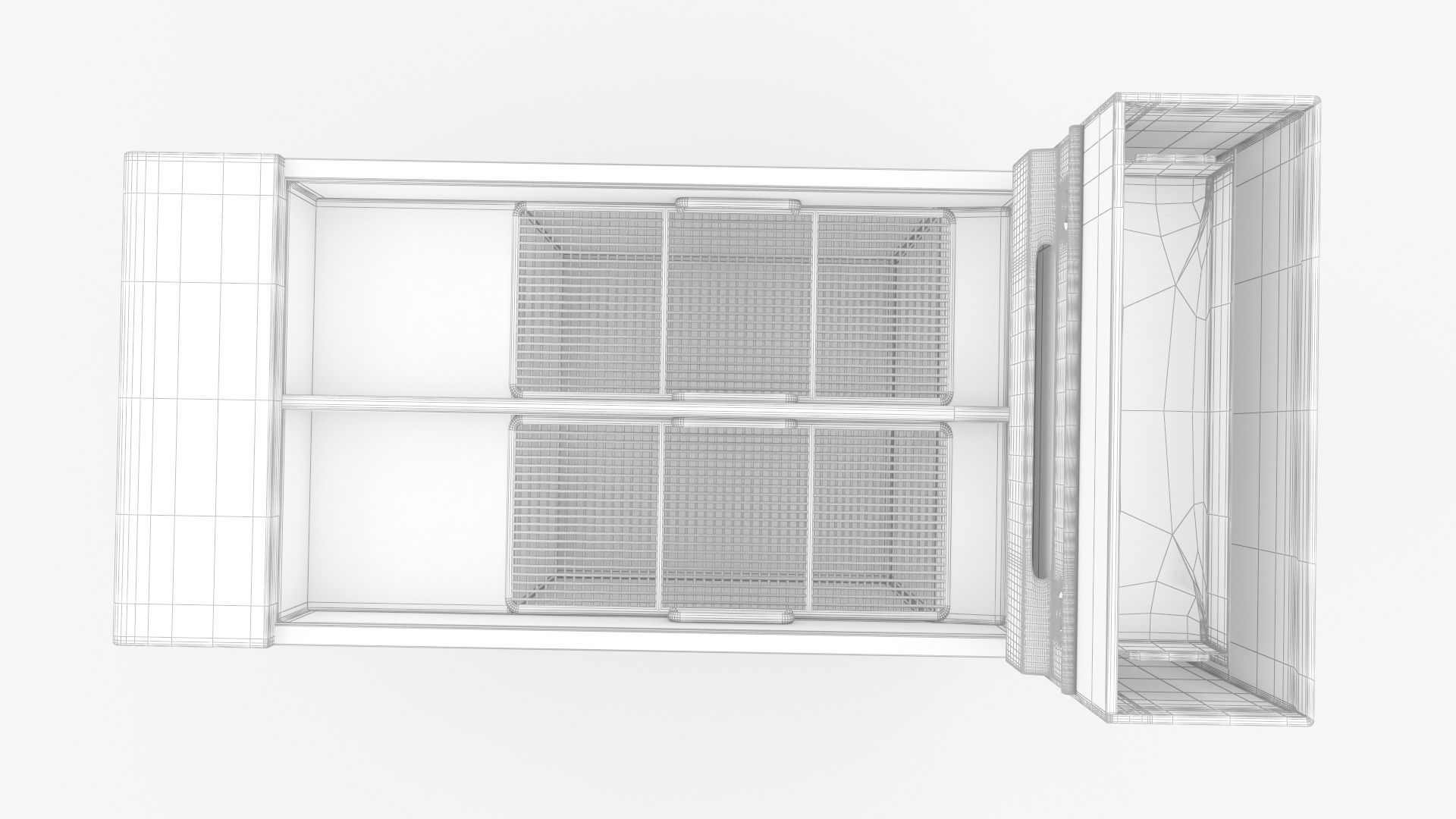 Anets Goldenfry Split Pot Fryer AGG14T 3D model_12