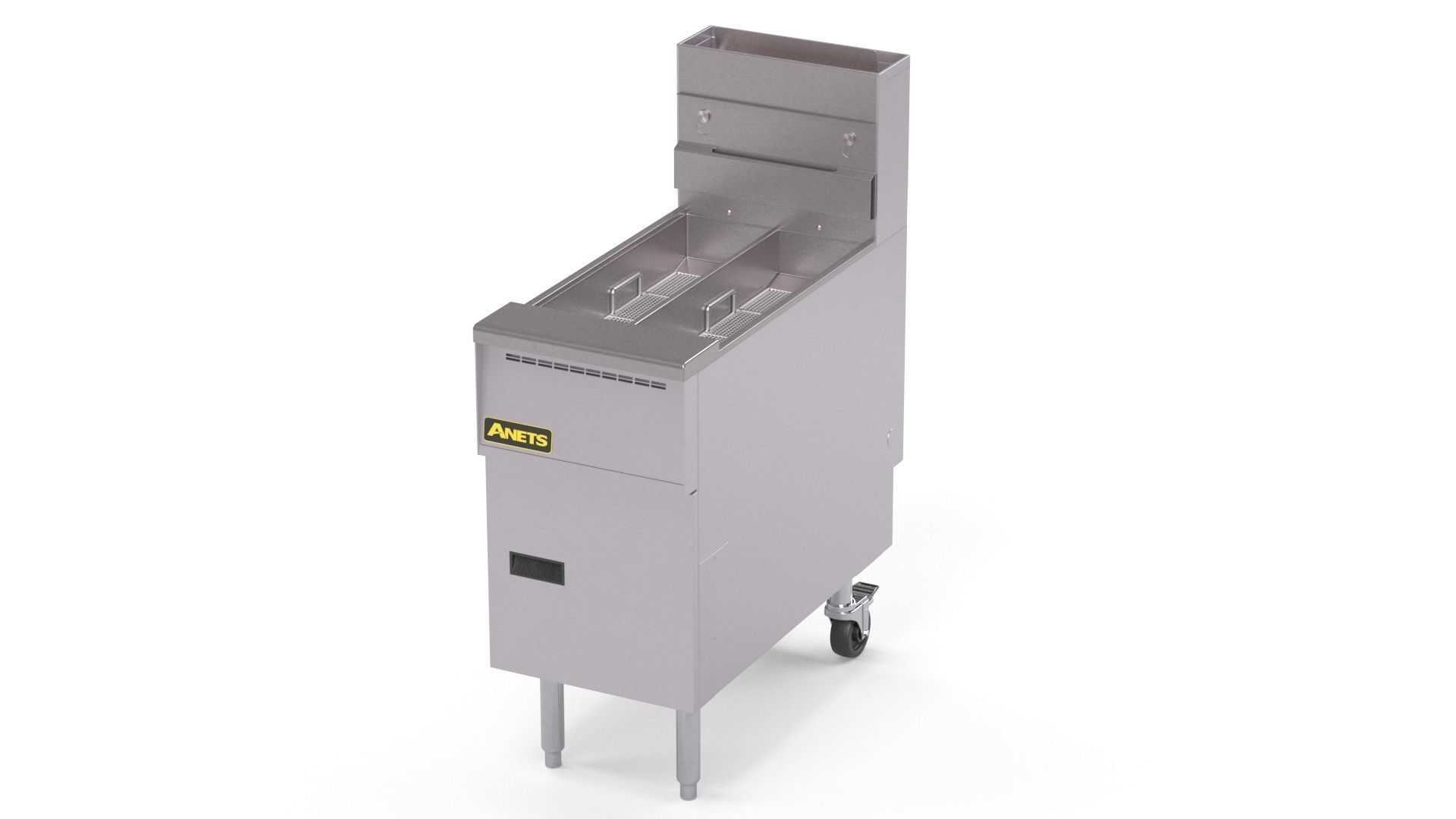 Anets Goldenfry Split Pot Fryer AGG14T 3D model_13