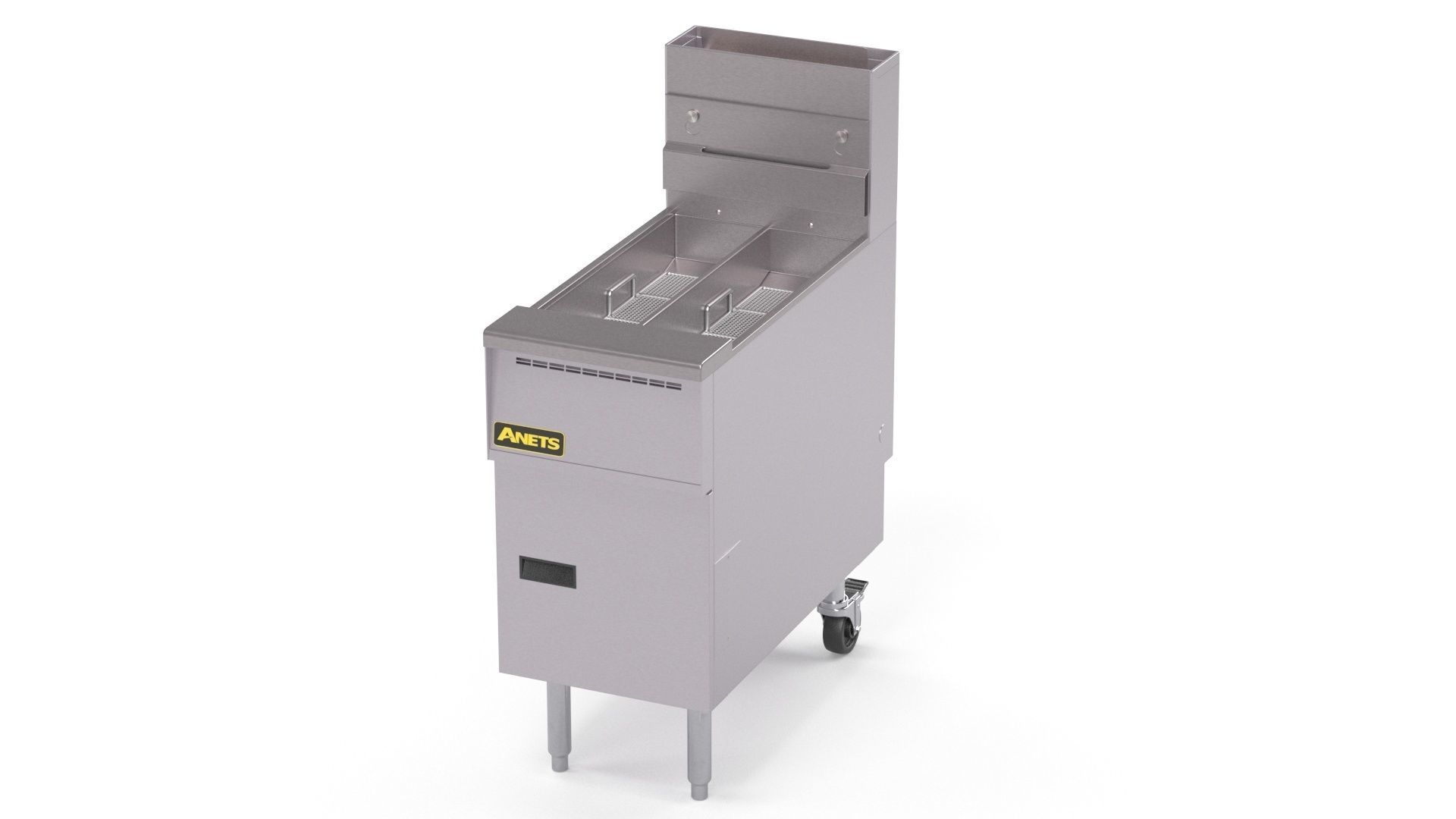 Anets Goldenfry Split Pot Fryer AGG14T 3D model_14