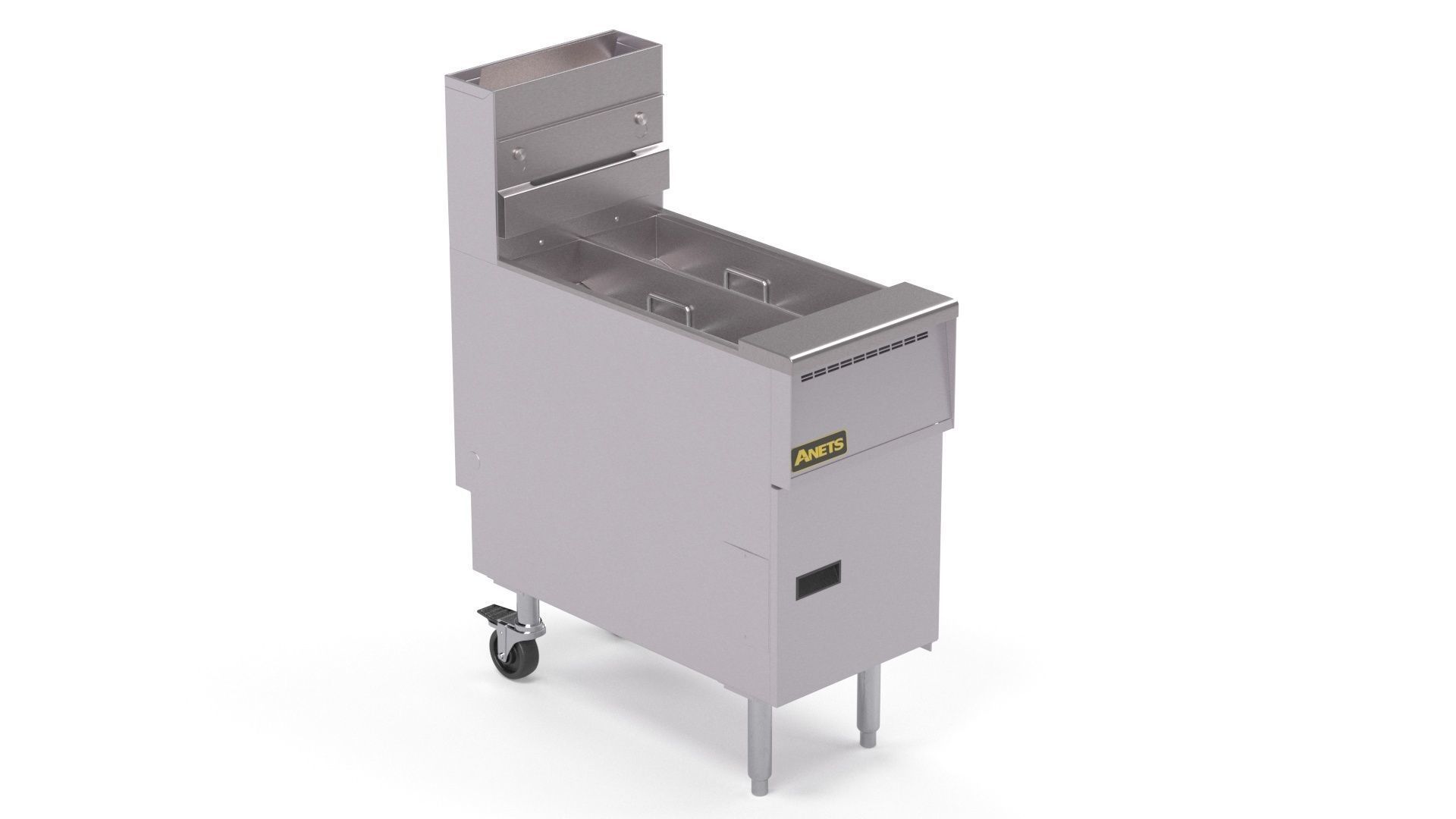 Anets Goldenfry Split Pot Fryer AGG14T 3D model_18