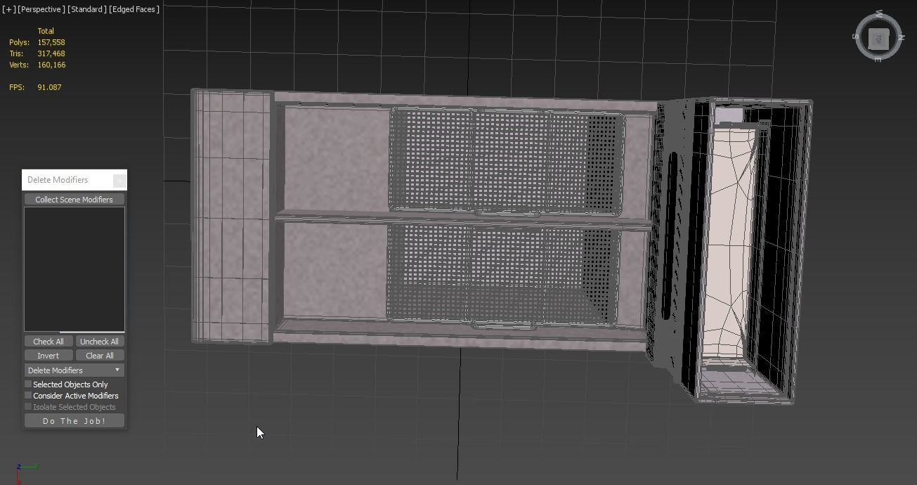 Anets Goldenfry Split Pot Fryer AGG14T 3D model_5