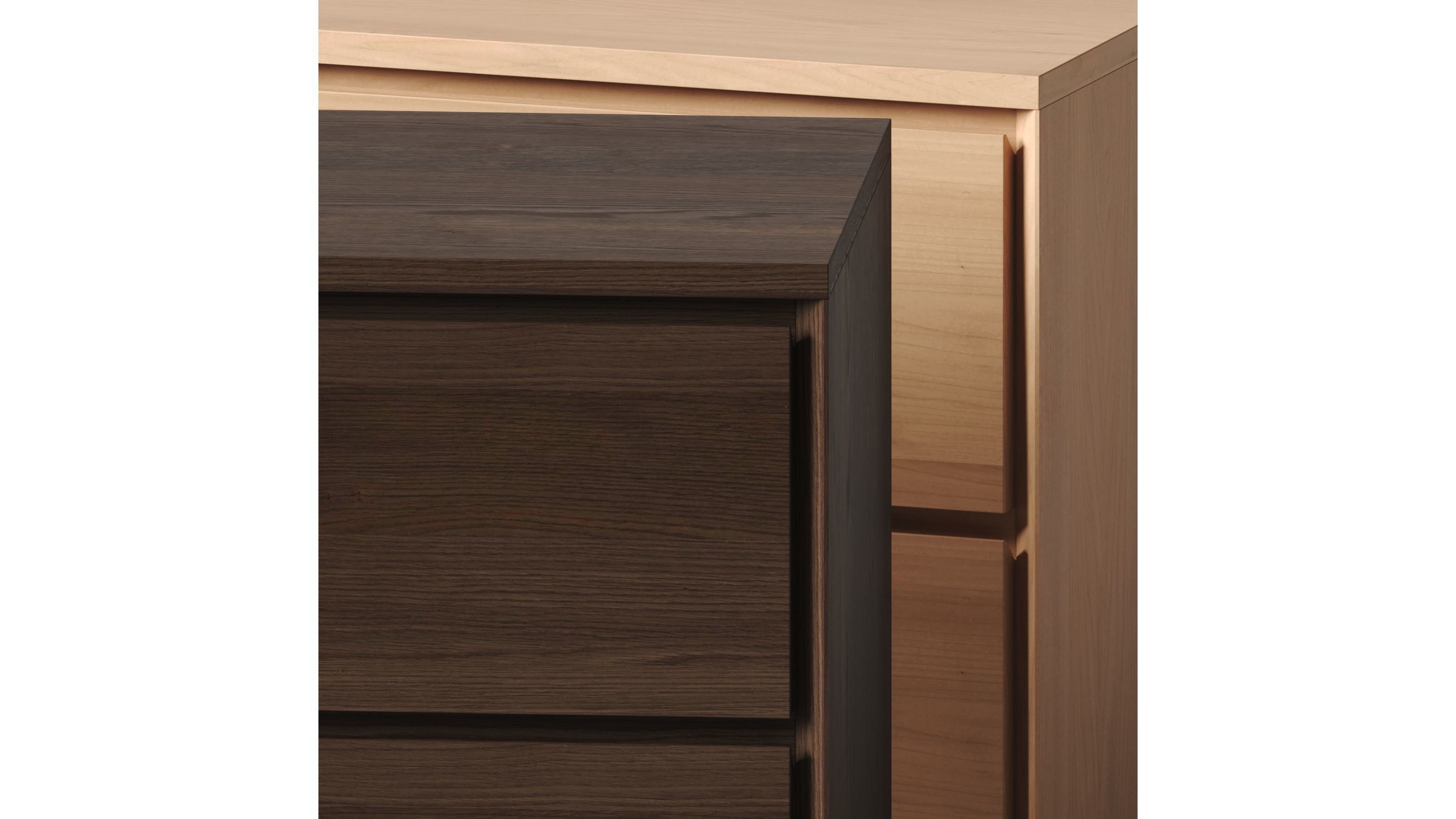 West Elm - Norre bedside table 3D model_1