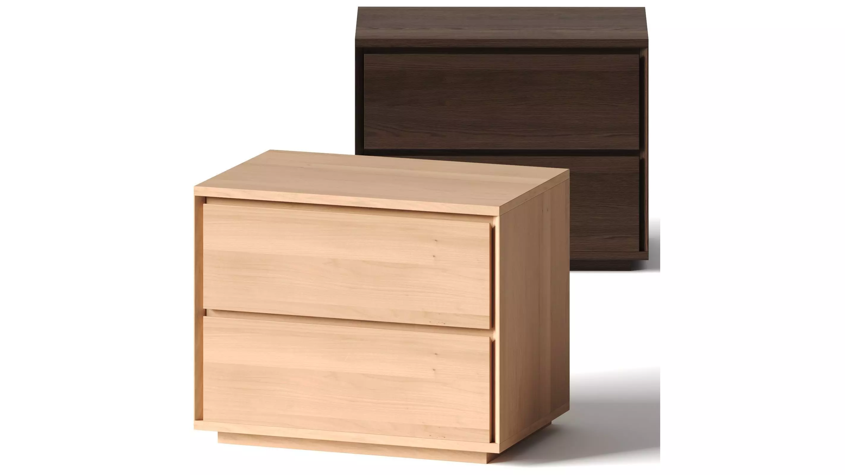 West Elm - Norre bedside table 3D model_0