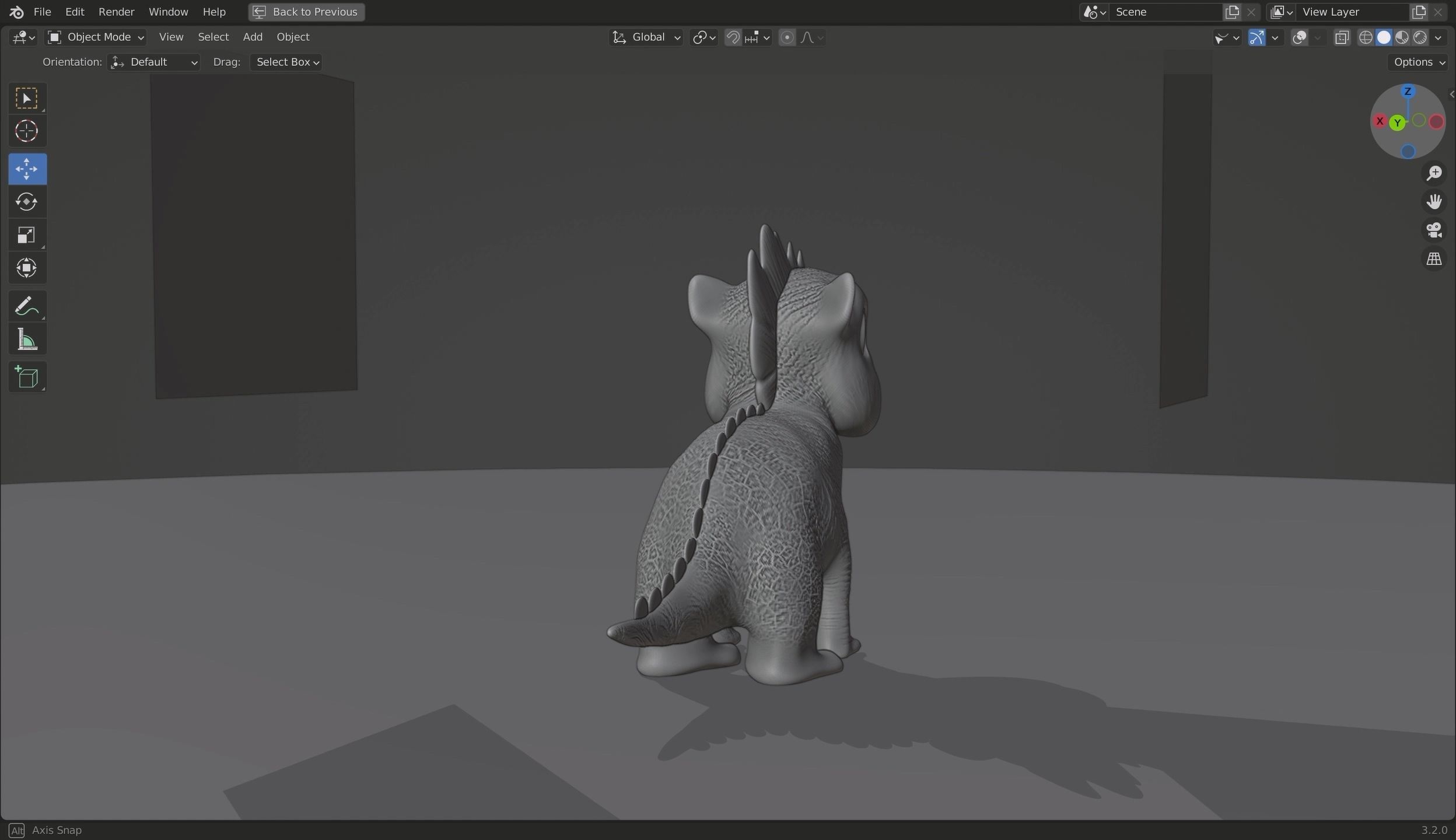 Baby Dragon 3D Model Low-poly 3D model_19