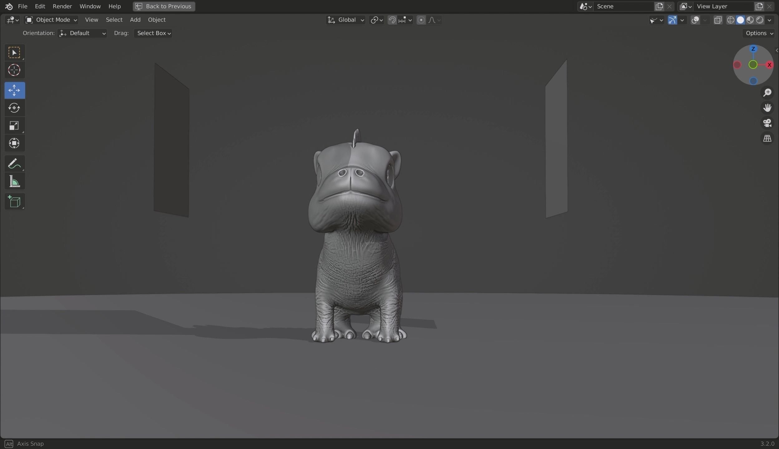 Baby Dragon 3D Model Low-poly 3D model_17