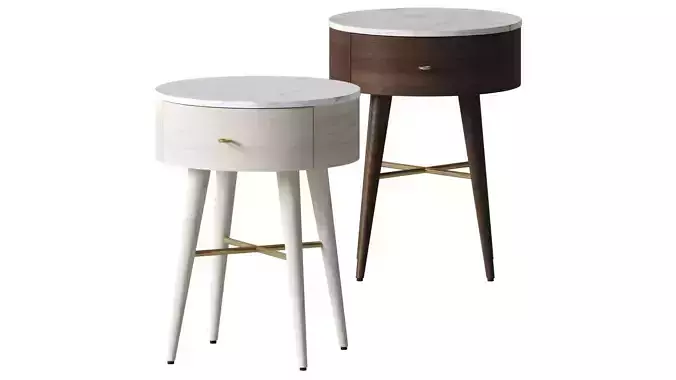 West Elm - Penelope Nightstand 3D model
