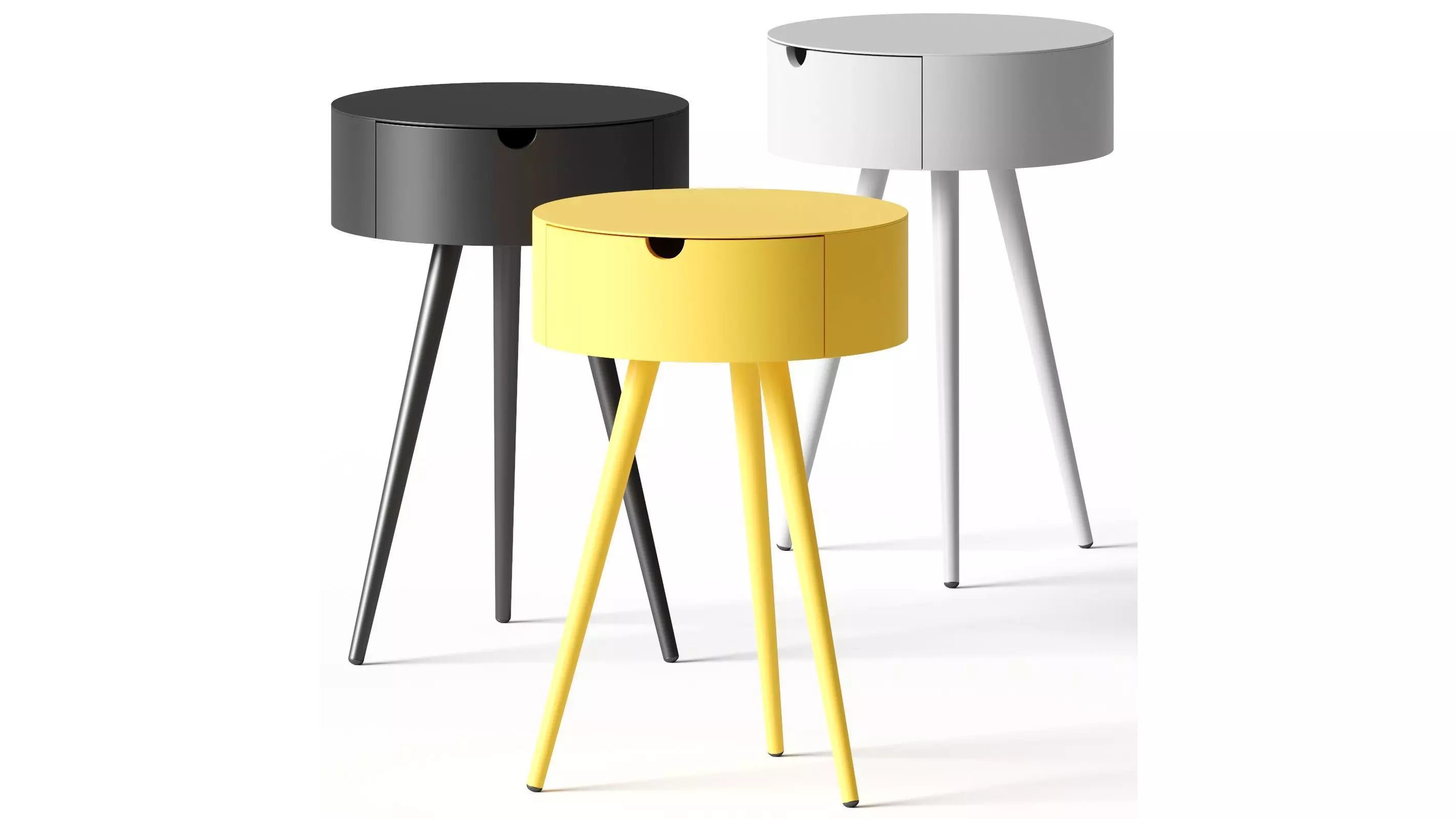 West Elm - Mitzi Nightstand 3D model