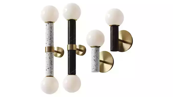 Loadamer - MALTA WALL LAMPS 3D model