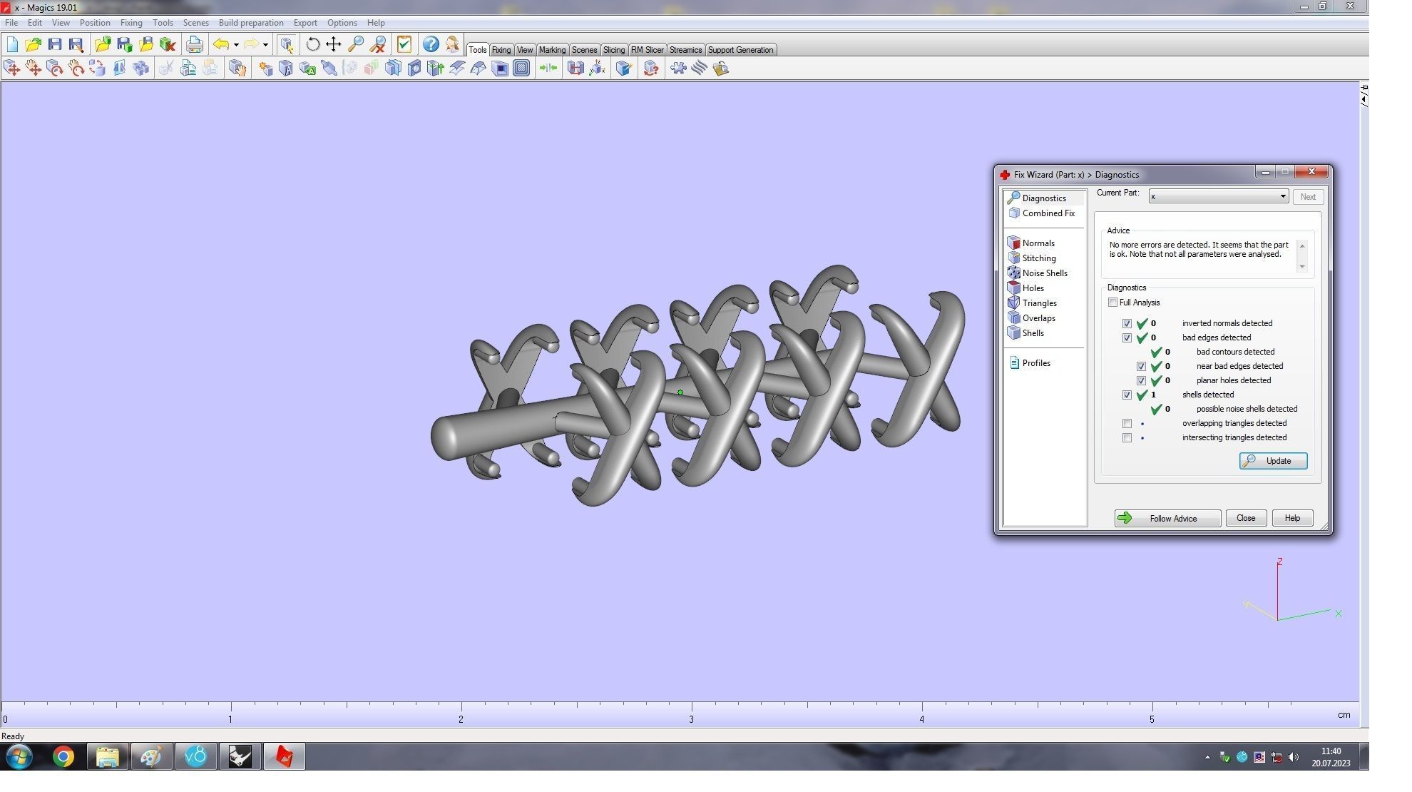  Sixteen Stone Ring 17 3mm 3D print model_12