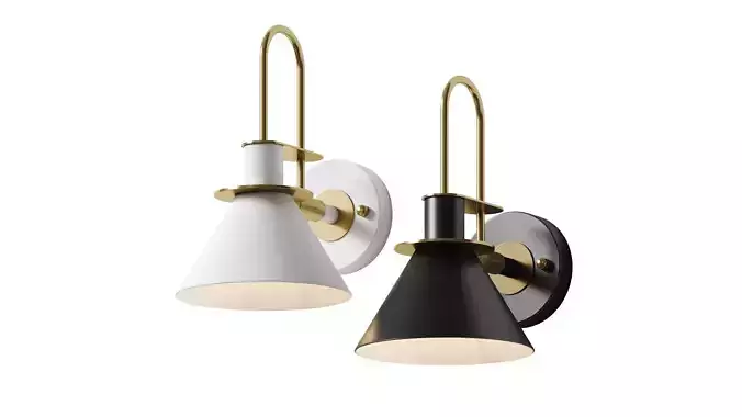 Loadamer MACARON HORN WALL LAMP