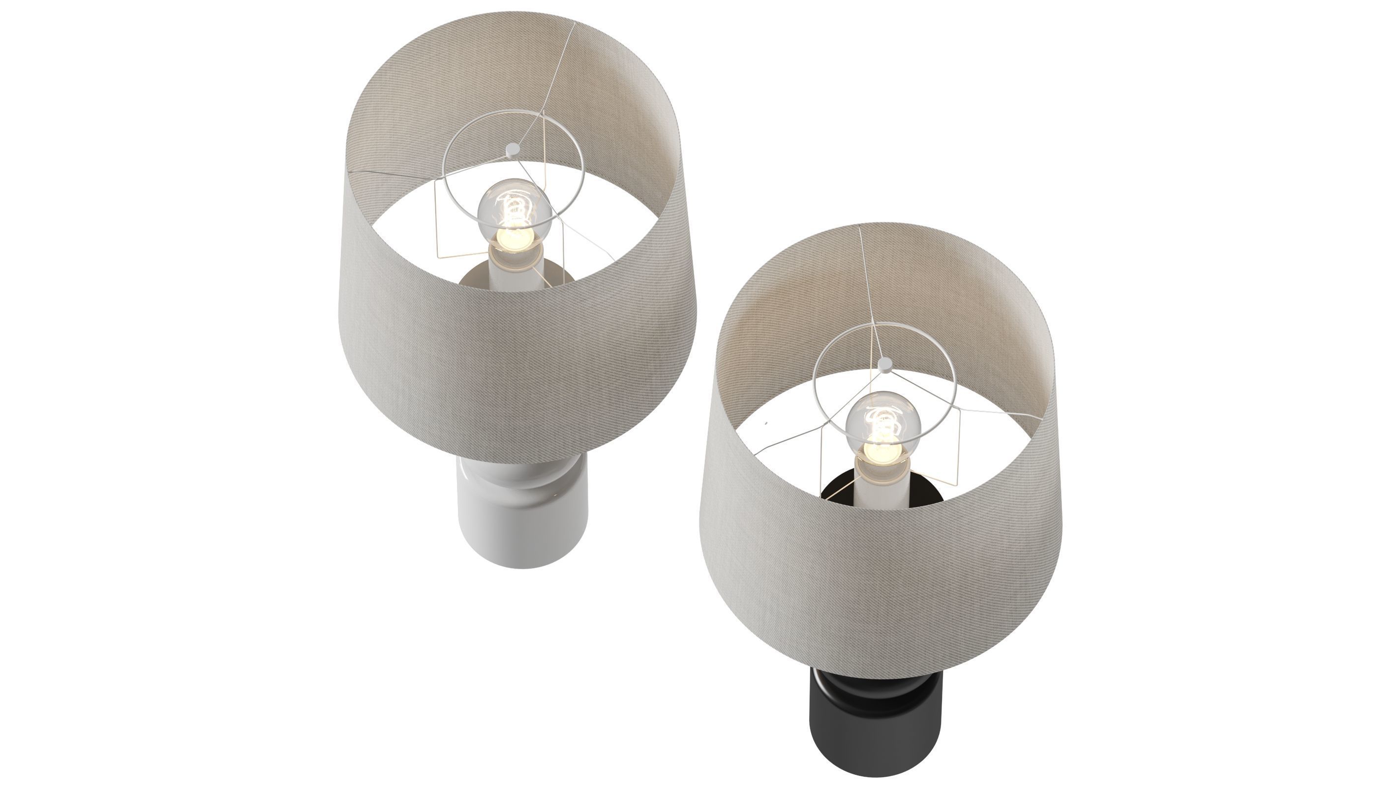 Arteriors - WHEATON LAMP 3D model_1