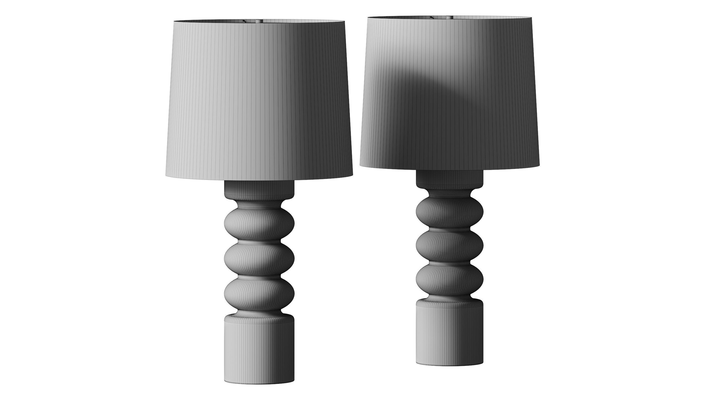 Arteriors - WHEATON LAMP 3D model_2