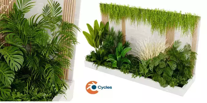 Collection plant vol 471 - blender model 