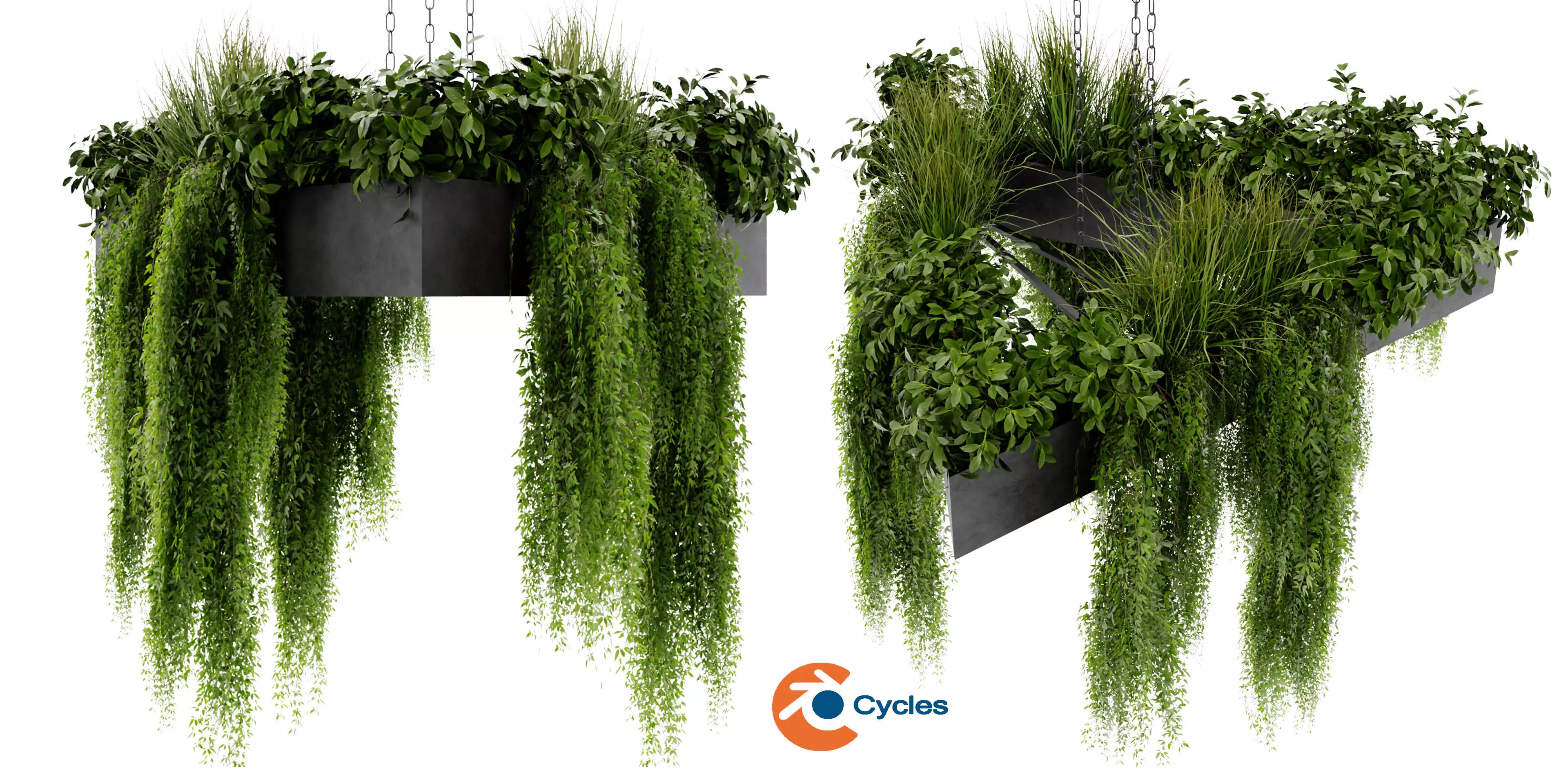 Collection plant vol 477 - blender model  3D model_0