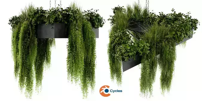 Collection plant vol 477 - blender model  3D model
