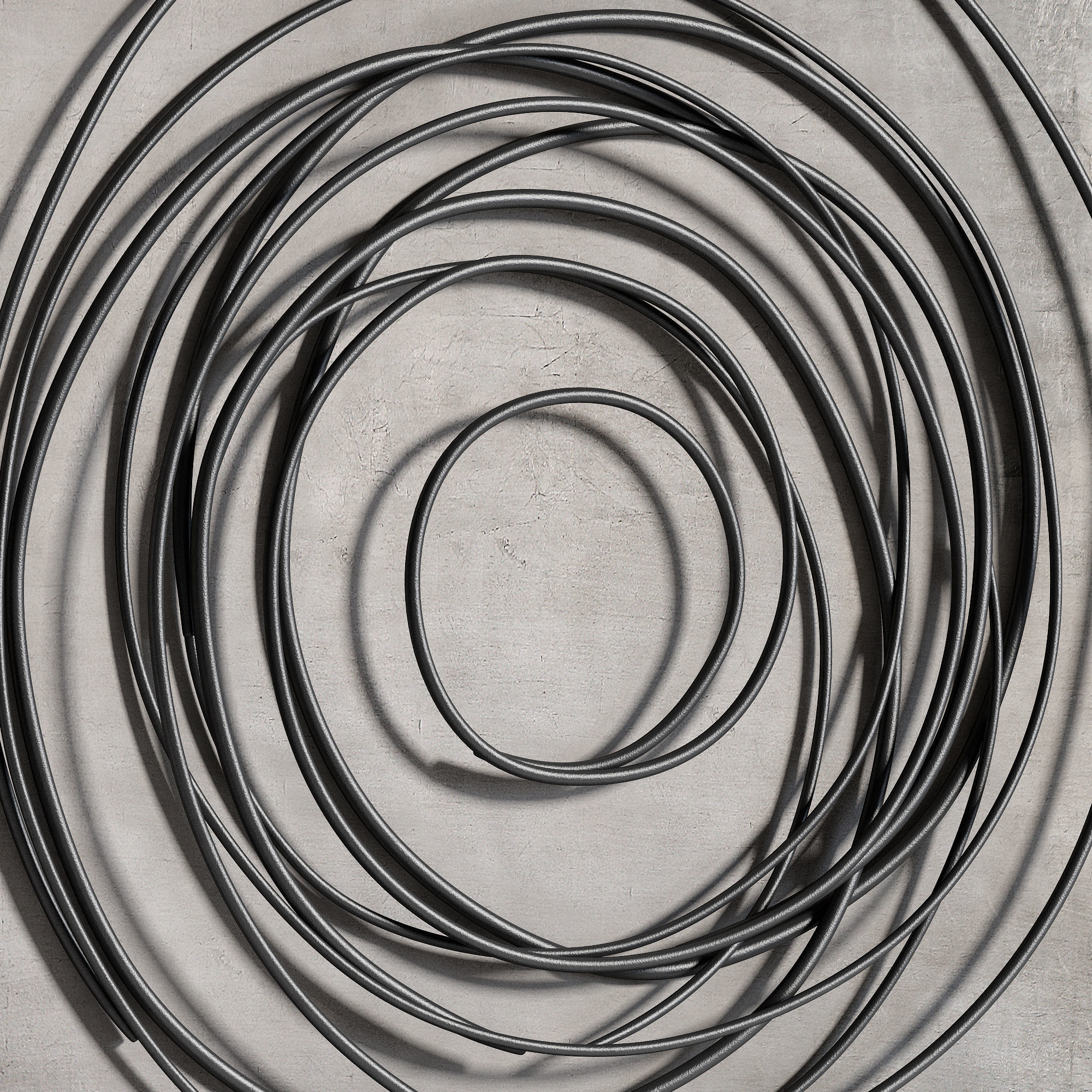 Uttermost Whirlwind metal wall decor 3D model_4