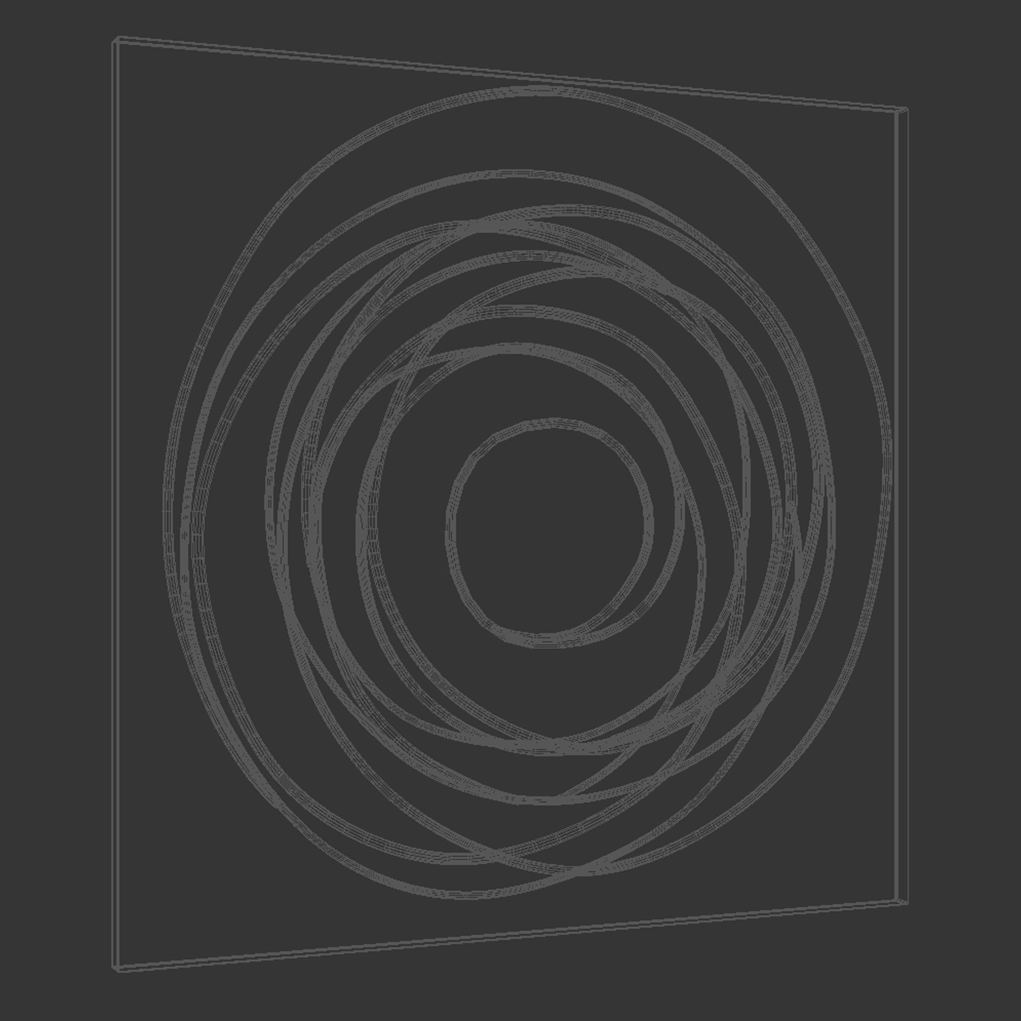 Uttermost Whirlwind metal wall decor 3D model_9