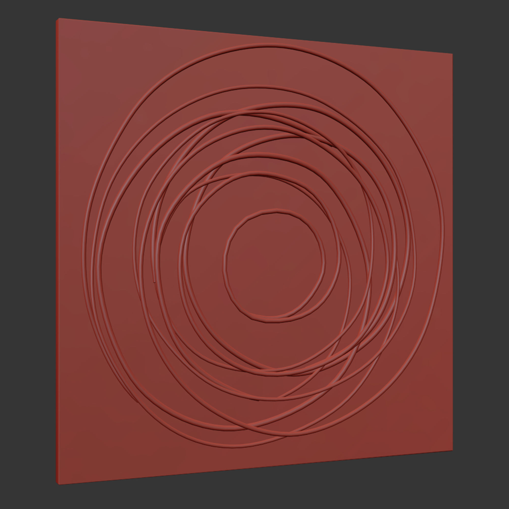 Uttermost Whirlwind metal wall decor 3D model_11