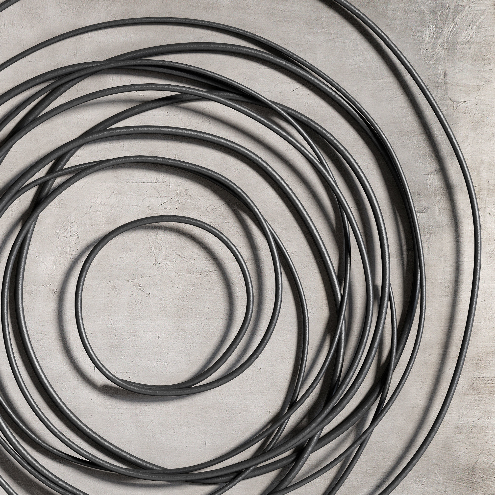 Uttermost Whirlwind metal wall decor 3D model_3