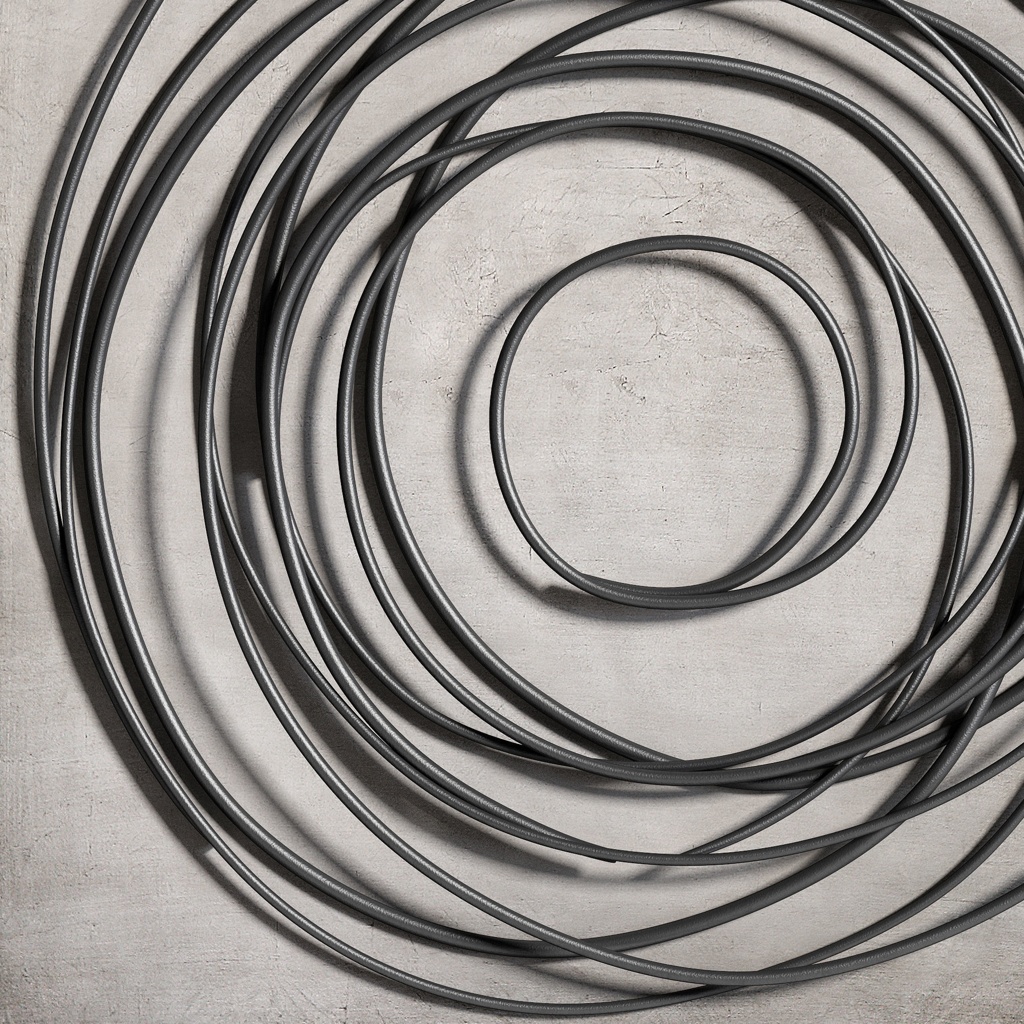 Uttermost Whirlwind metal wall decor 3D model_2