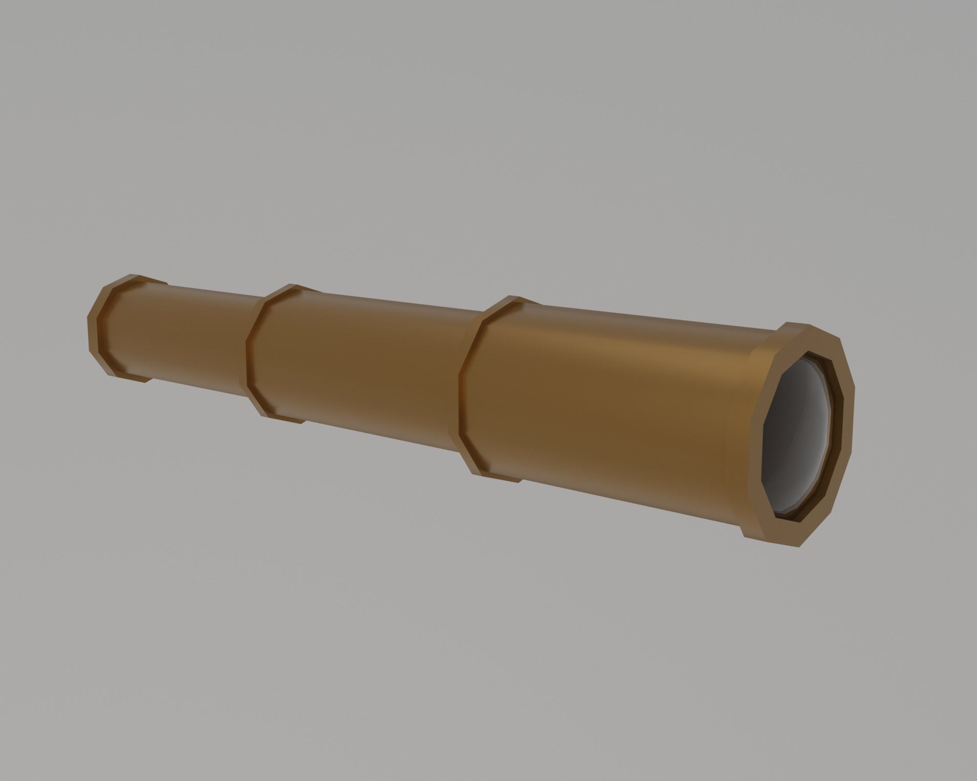 Underwater home Low-poly 3D model_27