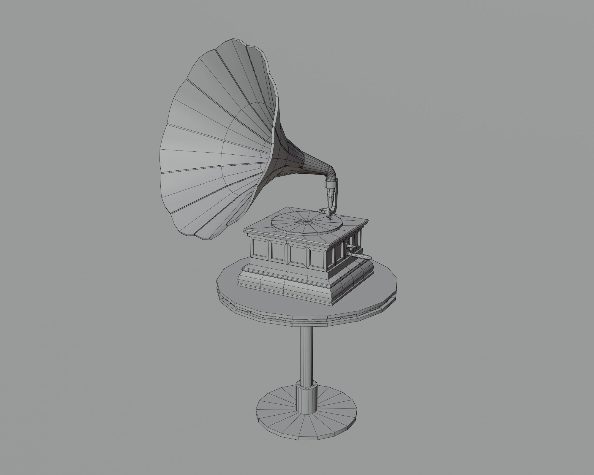 Underwater home Low-poly 3D model_16
