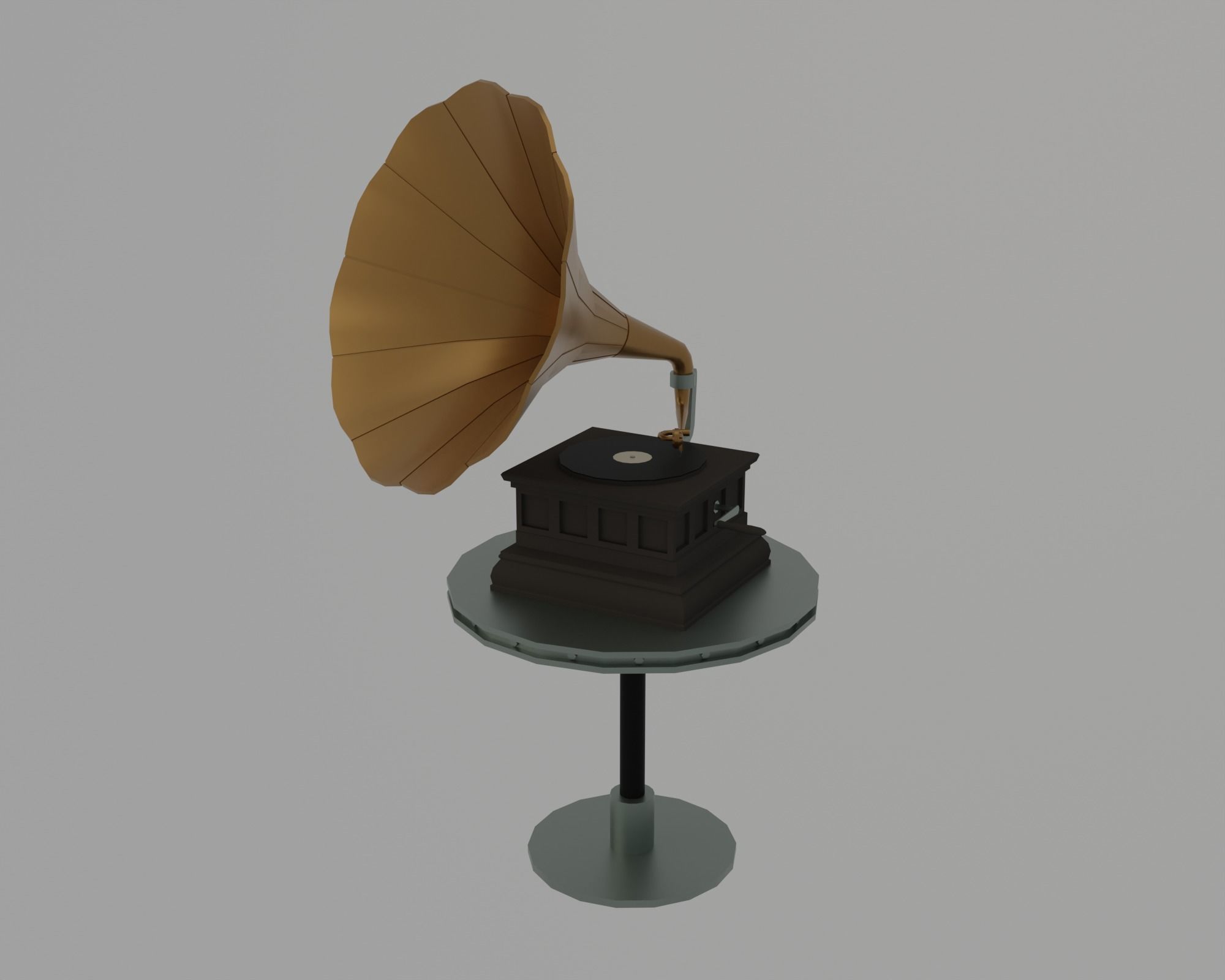 Underwater home Low-poly 3D model_15