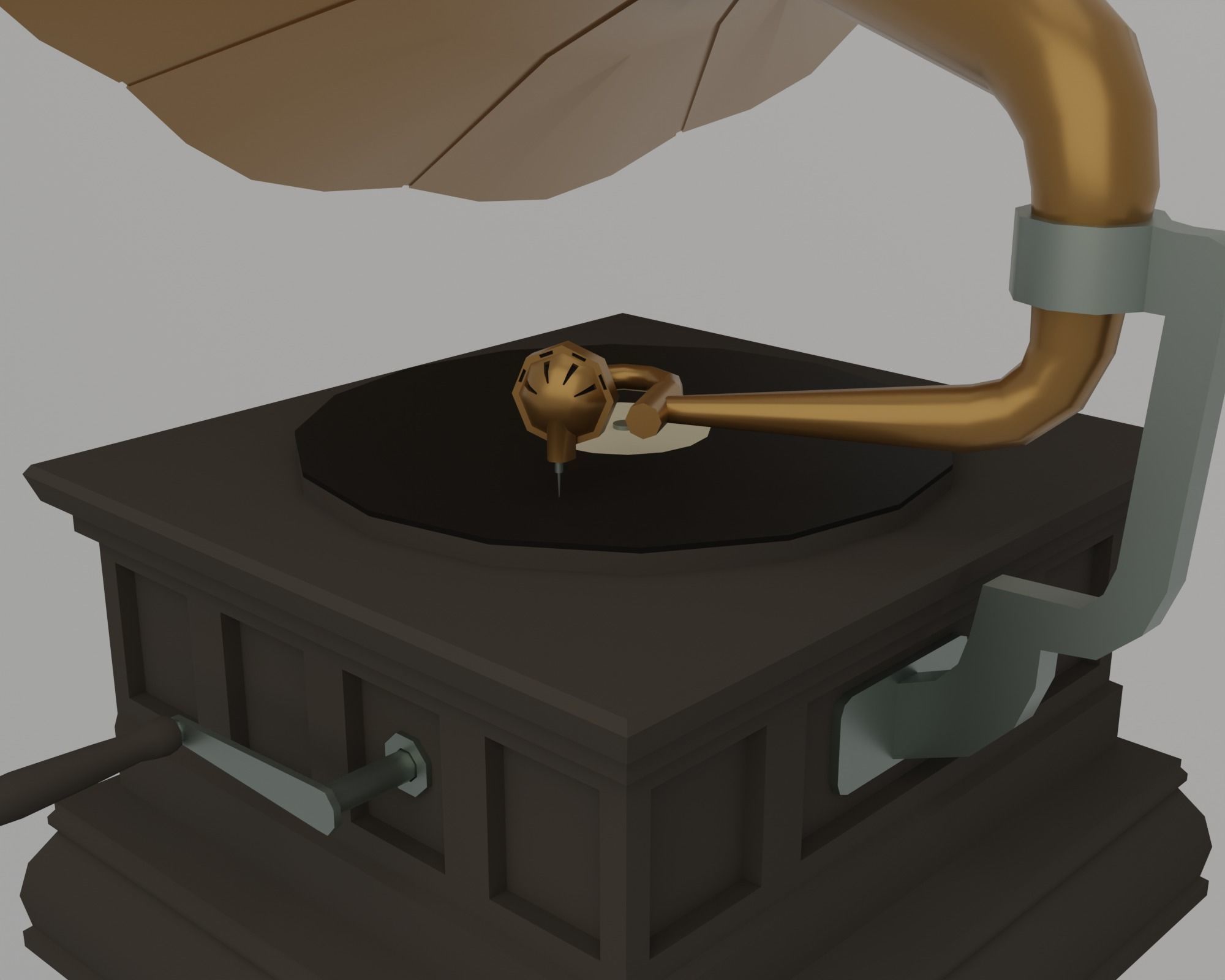 Underwater home Low-poly 3D model_19