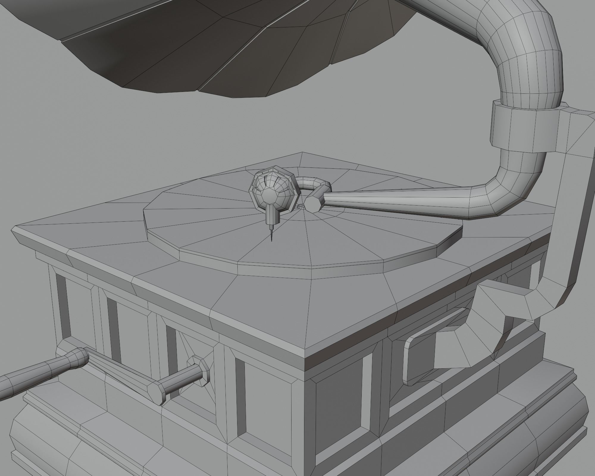 Underwater home Low-poly 3D model_20
