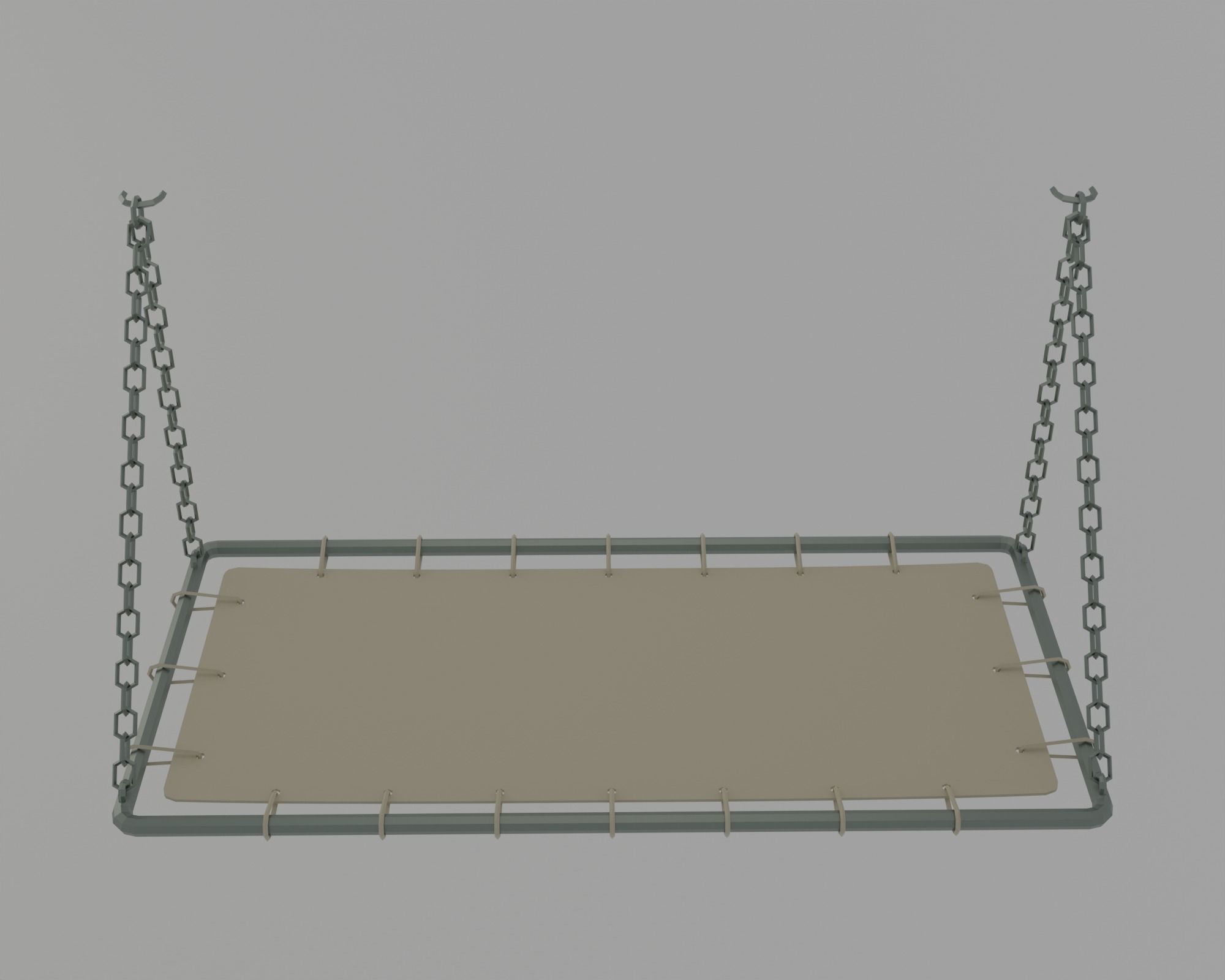 Underwater home Low-poly 3D model_5